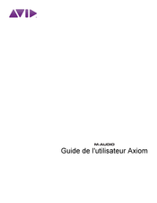 M-Audio Axiom Guide De L'utilisateur