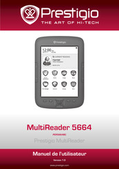 Prestigio MultiReader 5664 Manuel De L'utilisateur