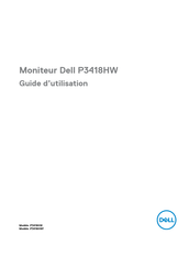 Dell P3418HWf Guide D'utilisation