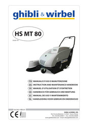 Ghibli & Wirbel HS MT 80 Manuel D'utilisation Et D'entretien