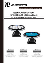 MD SPORTS AWH055 028M Instructions D'assemblage