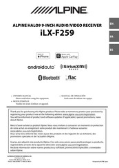 Alpine iLX-F259 Mode D'emploi