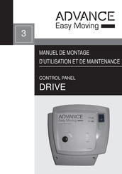 Advance DRIVE Manuel De Montage D'utilisation Et De Maintenance