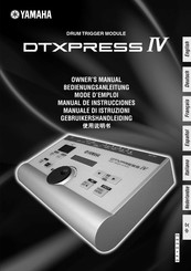 Yamaha DTXPRESS IV Mode D'emploi