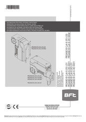 BFT PEGASO B CJA 6 40 W01 Instructions D'installation
