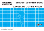Honda Marine BH8D Manuel De L'utilisateur