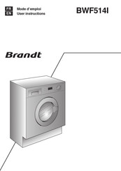 Brandt BWF514I Mode D'emploi