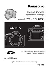 Panasonic Lumix DMC-FZ20EG Manuel D'emploi