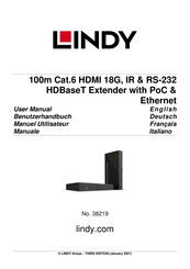 Lindy 38219 Manuel Utilisateur