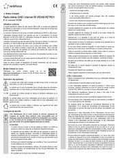 Renkforce RF-IRDAB-RETRO1 Notice D'emploi