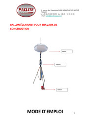 PACLITE Equipment Power Mode D'emploi