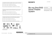 Sony BDV-E980W Mode D'emploi
