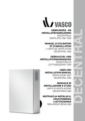 Vasco D60 Manuel D'utilisation Et D'installation