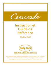 crescendo BLCR Instruction Et Guide De Référence