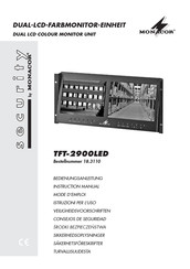 Monacor TFT-2900LED Mode D'emploi