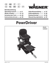 WAGNER PowrDriver Mode D'emploi