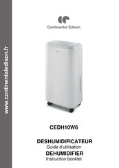 CONTINENTAL EDISON CEDH10W6 Guide D'utilisation