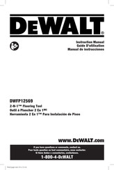DeWalt DWFP12569 Guide D'utilisation