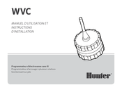 Hunter WVC-100 Manuel D'utilisation Et Instructions D'installation