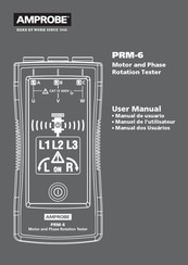 Amprobe PRM-6 Manuel De L'utilisateur