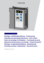 tormatic T100 DES Notice De Montage Et D'utilisation