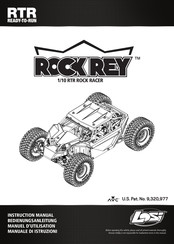 Losi RTR ROCK REY Manuel D'utilisation