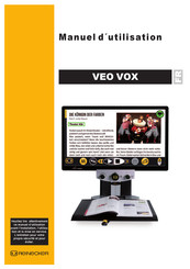 Reinecker VEO VOX Manuel D'utilisation