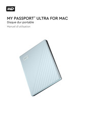 Western Digital My Passport Ultra for Mac Manuel D'utilisation