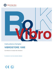 NSK Bruel & Kjar Vibro VIBROSTORE 100E Instructions D'emploi