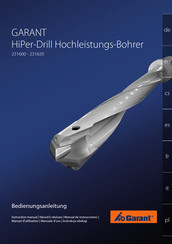 Hoffmann Garant HiPer-Drill Manuel D'utilisation