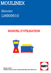 Moulinex LM909510 Manuel D'utilisation
