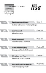 HumanTechnik Lisa A-240-90 Mode D'emploi