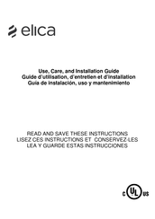 Elica EST319GL Guide D'utilisation, D'entretien Et D'installation