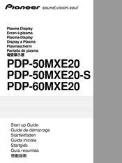 Pioneer PDP-50MXE20 Guide De Démarrage