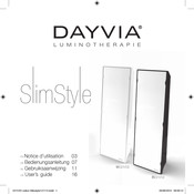 DAYVIA Slim Style W021/02 Notice D'utilisation