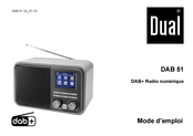 Dual DAB 51 Mode D'emploi