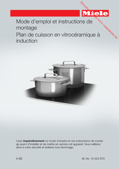 Miele KM 6364-1 Mode D'emploi Et Instructions De Montage