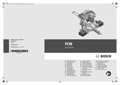 Bosch PCM 8 SD Notice Originale