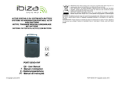 Ibiza Sound PORT10DVD-VHF Manuel D'utilisation