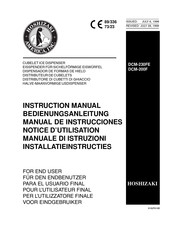 Hoshizaki DCM-230FE Notice D'utilisation