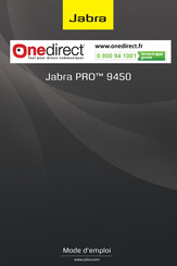 Jabra PRO 9450 Mode D'emploi