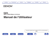 Denon CEOL RCD-N9 Manuel De L'utilisateur
