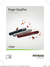 Phonak Roger EasyPen Mode D'emploi