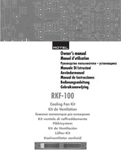 Rotel RKF-100 Manuel D'utilisation