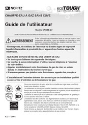 Noritz NRC98-DV Guide De L'utilisateur