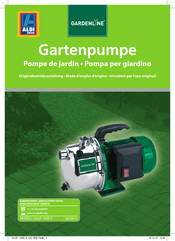 Gardenline GLGP 1008-S Mode D'emploi D'origine
