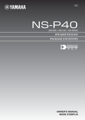 Yamaha NS-P40 Mode D'emploi