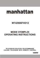 Manhattan MT42906FHD12 Mode D'emploi