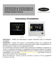 Carrier Infinity SYSTXCCICF01-B Instructions D'installation