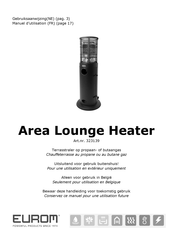 EUROM Area Lounge Heater Manuel D'utilisation